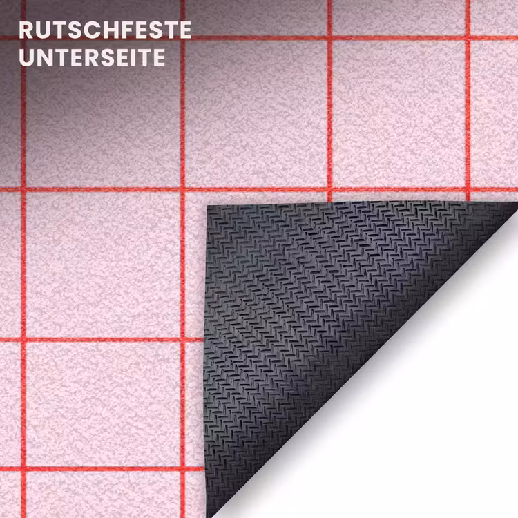 Fußmatte - Raster - Muster - Rosa — 6