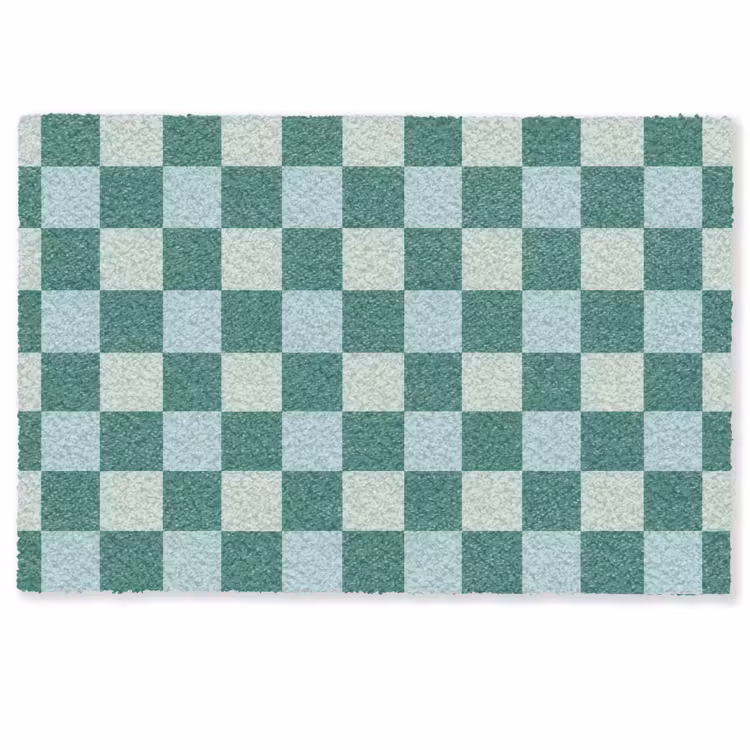 Fußmatte - Schach - Klassisch - Grün — 1