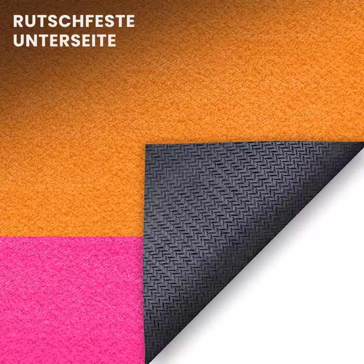 Fußmatte - Streifen - Horizontal - Rosa — 6