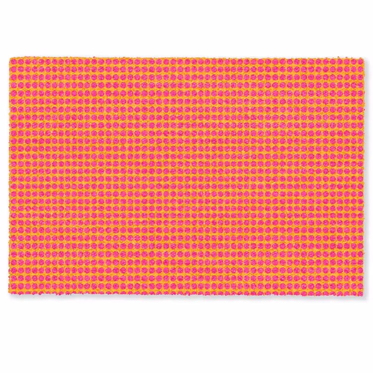 Fußmatte - Modern - Punkte - Orange — 1