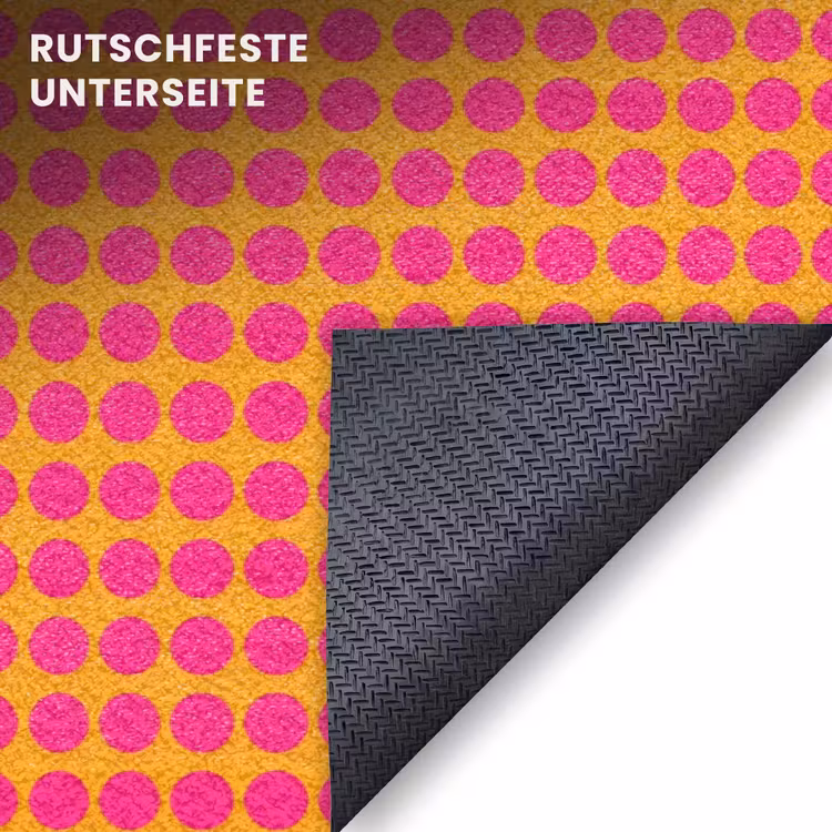 Fußmatte - Modern - Punkte - Orange — 6