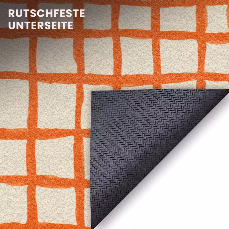 Fußmatte - Muster - Linien - Orange — 6