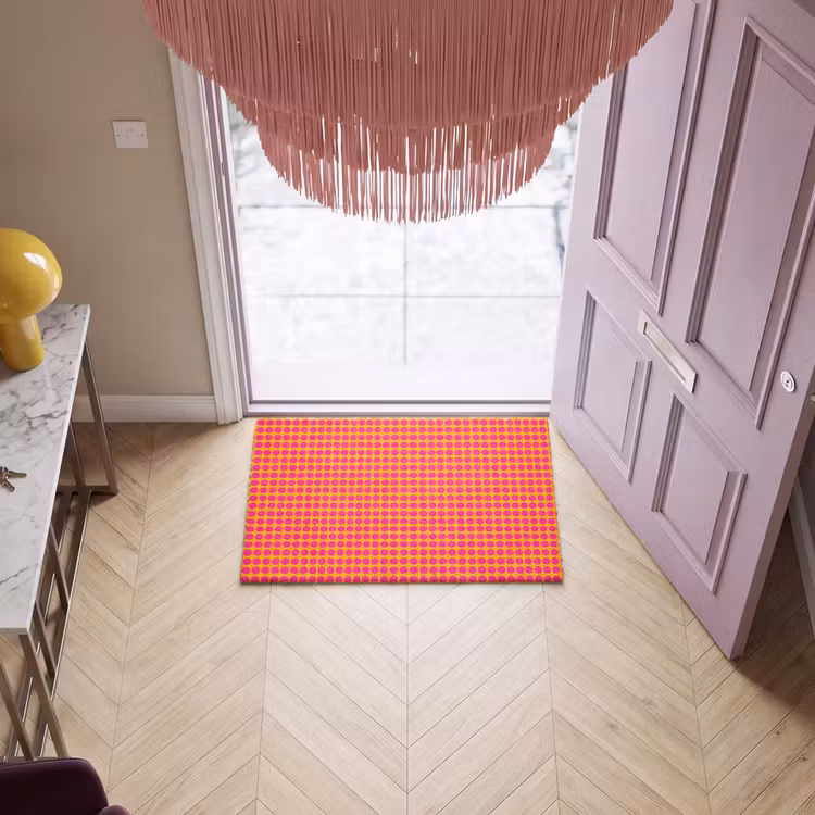 Fußmatte - Polka dots - Muster - Orange — 4