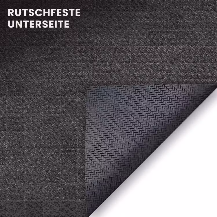 Fußmatte - Mosaik - Muster - Anthrazit - Schwarz — 6