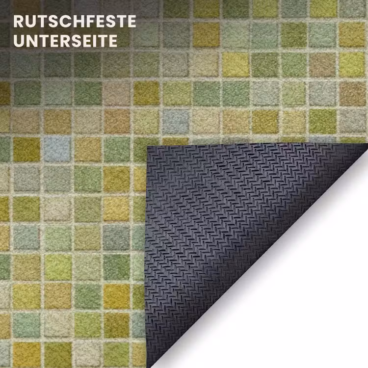 Fußmatte - Mosaik - Muster - Grün — 6