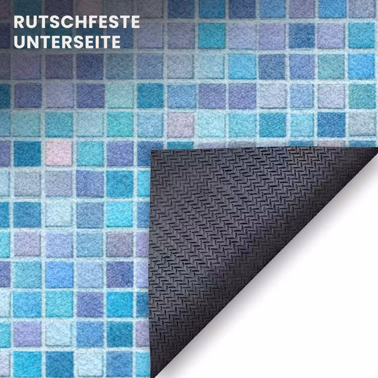 Fußmatte - Mosaik - Muster - Türkis — 6