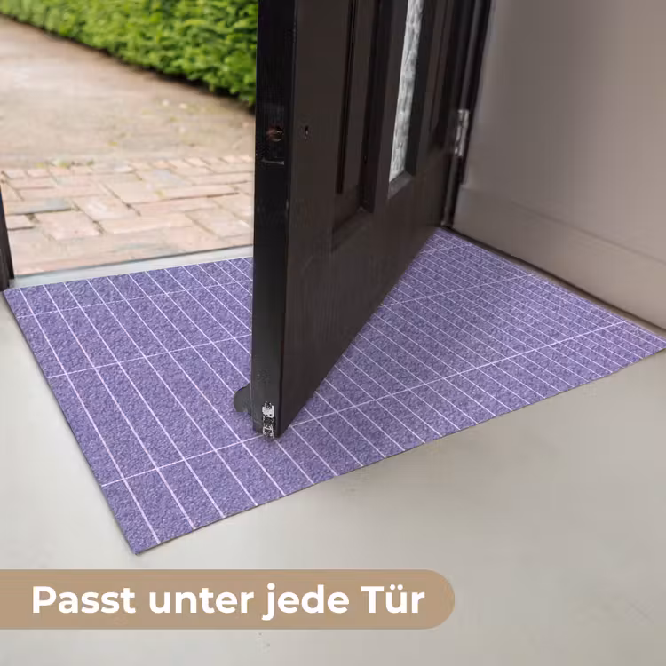 Fußmatte - Muster - Fliese - Flieder — 7