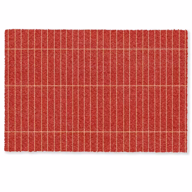 Fußmatte - Vertikal - Wandfliese - Hellrot — 1
