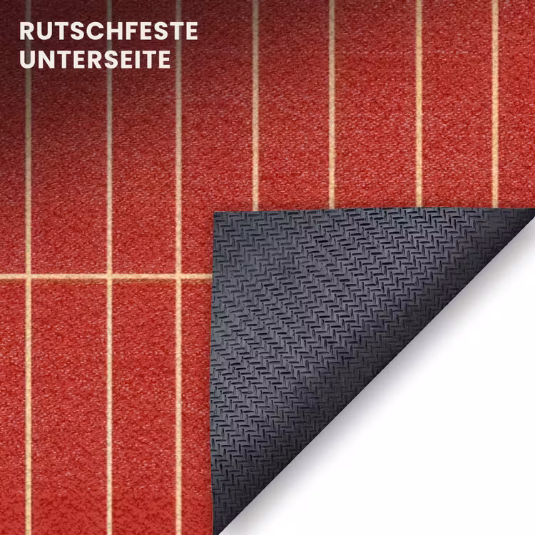 Fußmatte - Vertikal - Wandfliese - Hellrot — 6