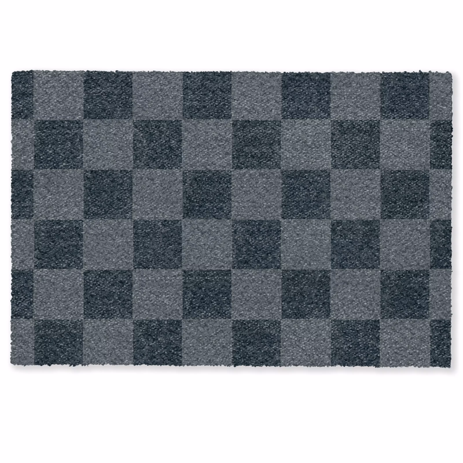 Fußmatte - Marmor - Muster - Anthrazit — 1