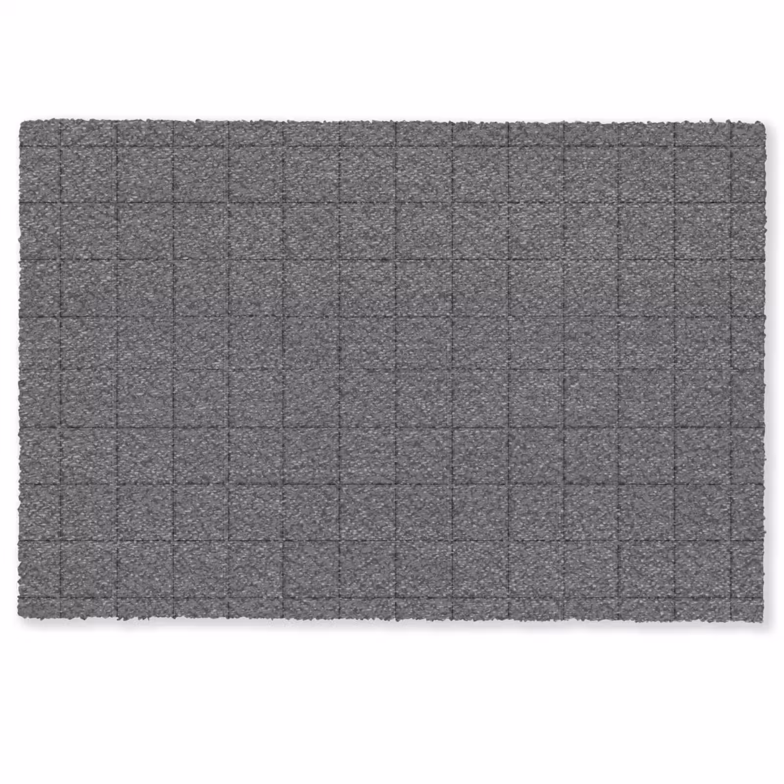 Fußmatte - Muster - Fliese - Graphit - Grau — 1