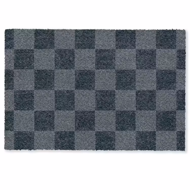 Fußmatte - Marmor - Muster - Anthrazit — 1
