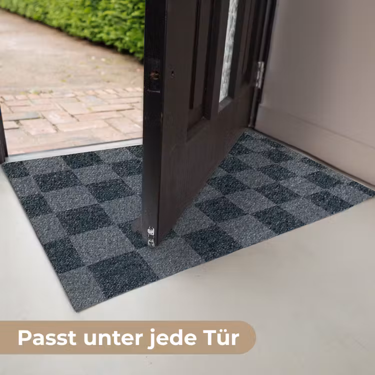 Fußmatte - Marmor - Muster - Anthrazit — 7