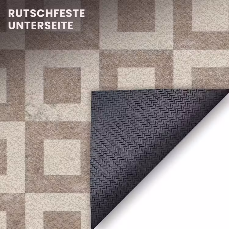 Fußmatte - Muster - Marmor - Beige — 6