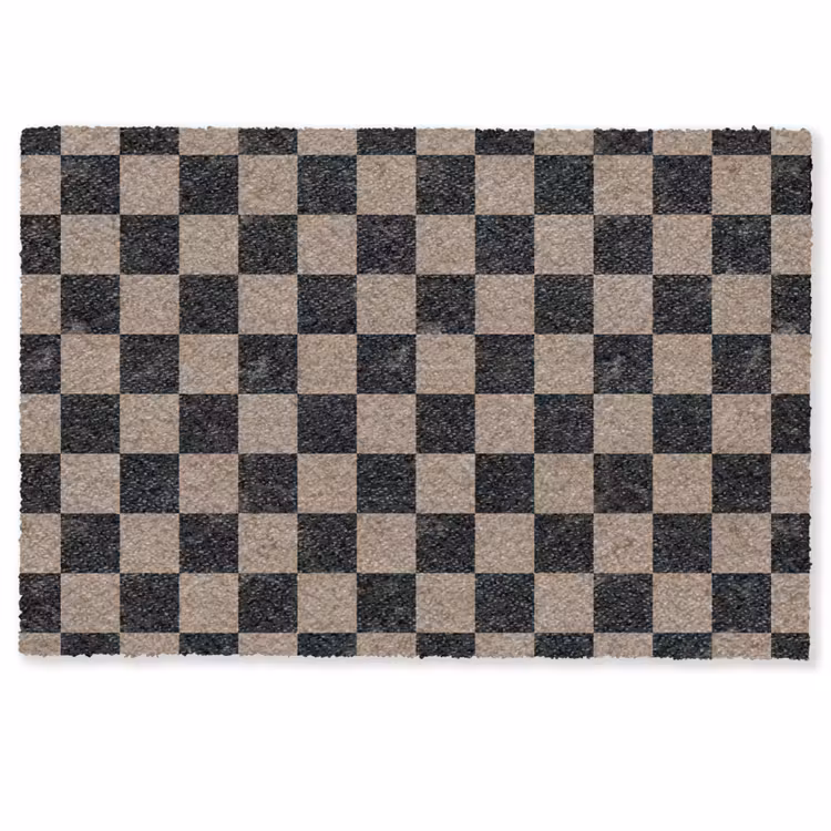 Fußmatte - Muster - Schachbrettmuster - Marmor — 1