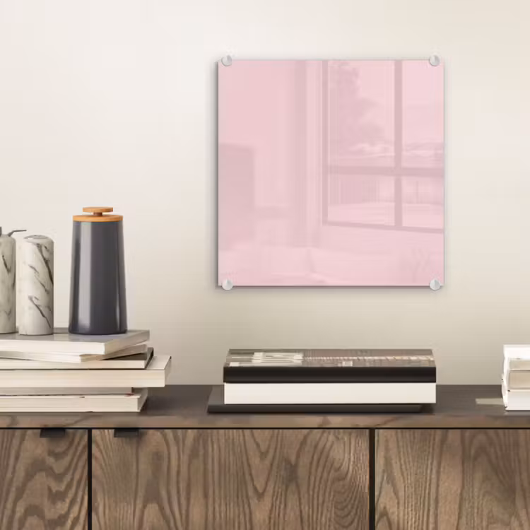 Glasbild - Blush – Pink – Rosa — 2