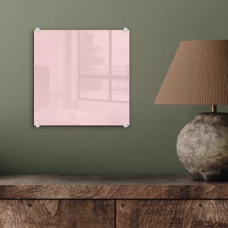 Glasbild - Blush – Pink – Rosa — 3