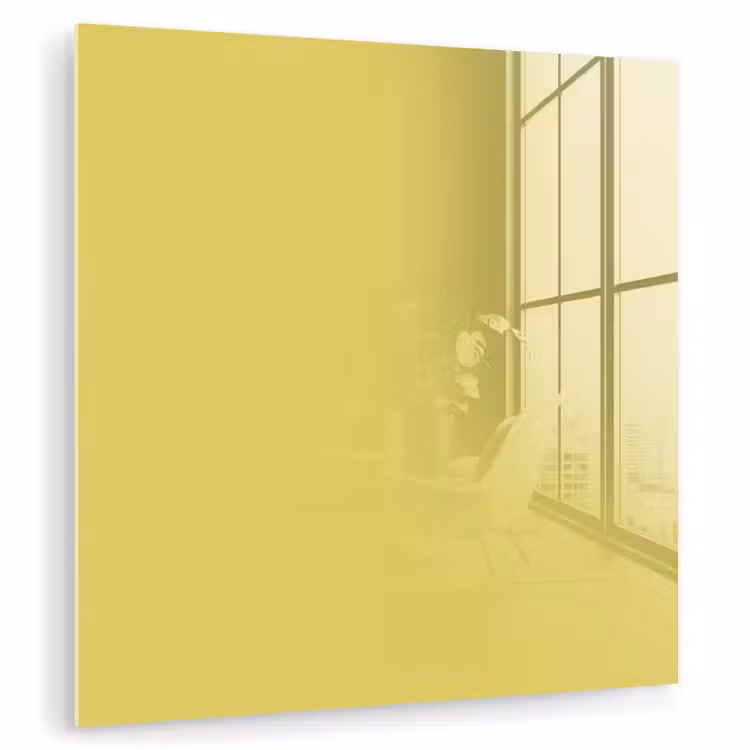 Glasbild - Gold – Ocker – Gelb — 1