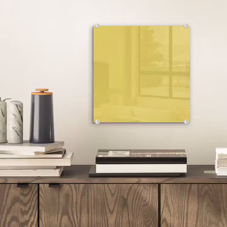 Glasbild - Gold – Ocker – Gelb — 2