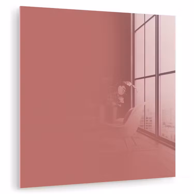 Glasbild - Ancient – Rose – Rosa — 1