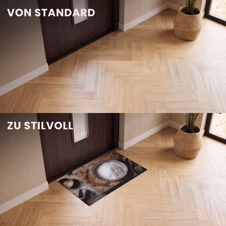 Fußmatte - Salz – Küche – Rustikal — 3