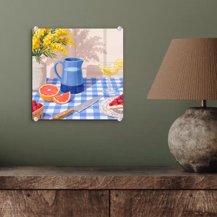 Glasbild - Essen – Obst – Sommer — 3