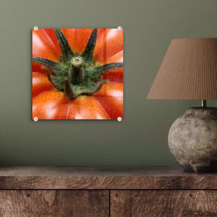 Glasbild - Essen – Tomate – Rot — 3