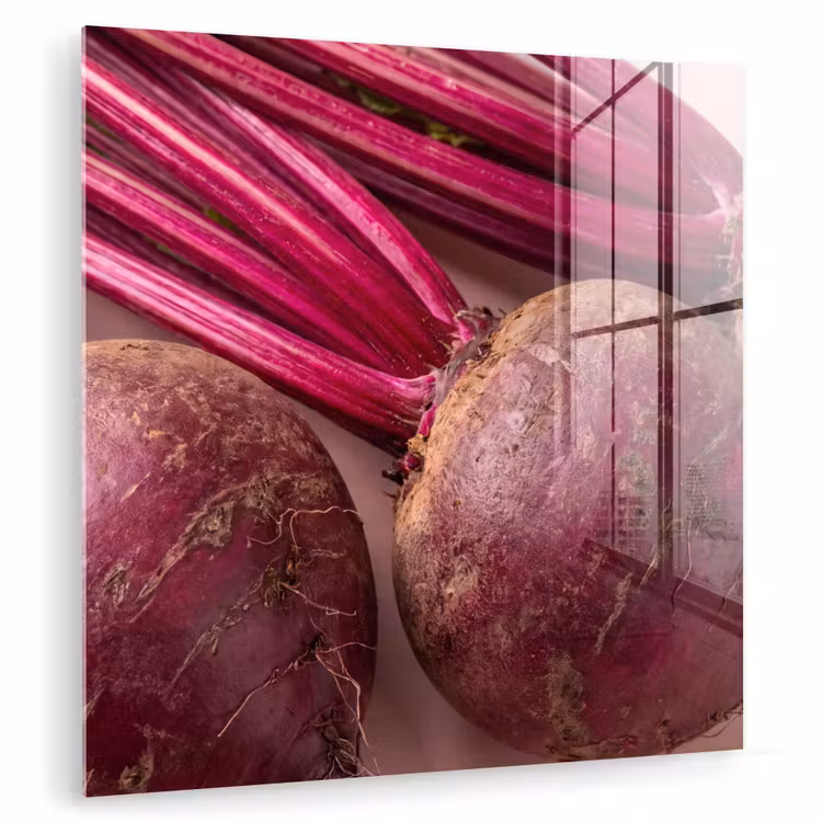 Glasbild - Gemüse – Rot – Frisch — 1