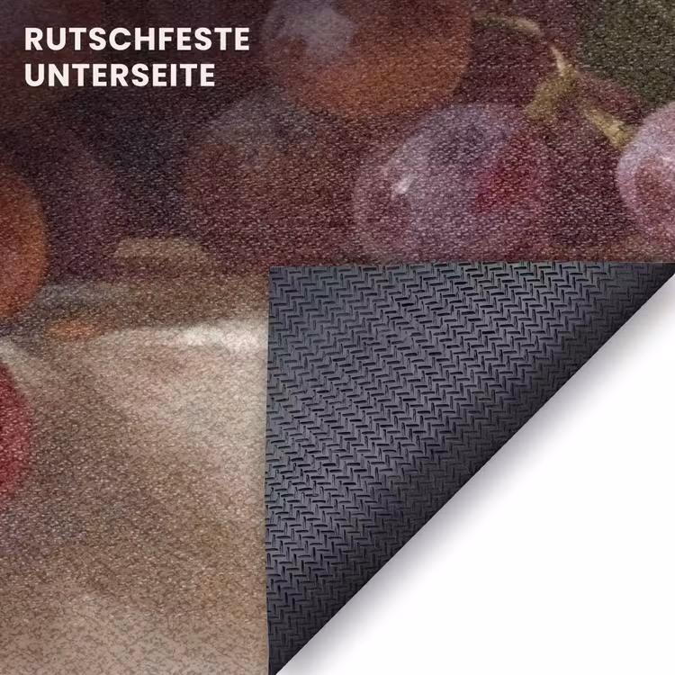 Fußmatte - Vogel – Trauben – Stillleben — 6