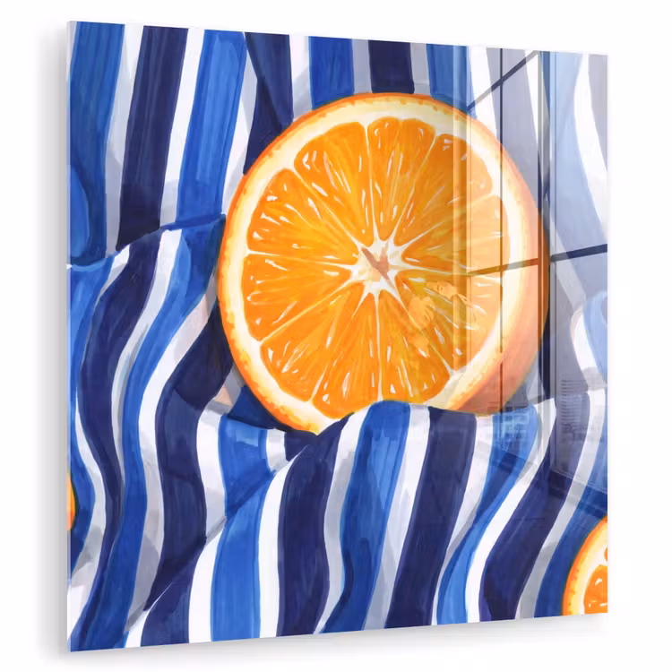 Glasbild - Essen – Obst – Orange — 1