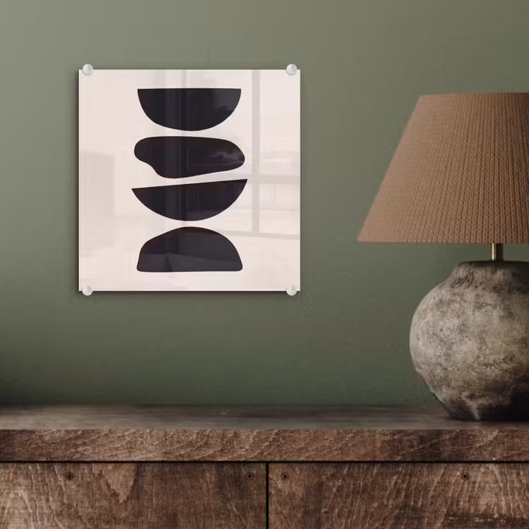 Glasbild - Formen – Abstrakt – Modern — 3