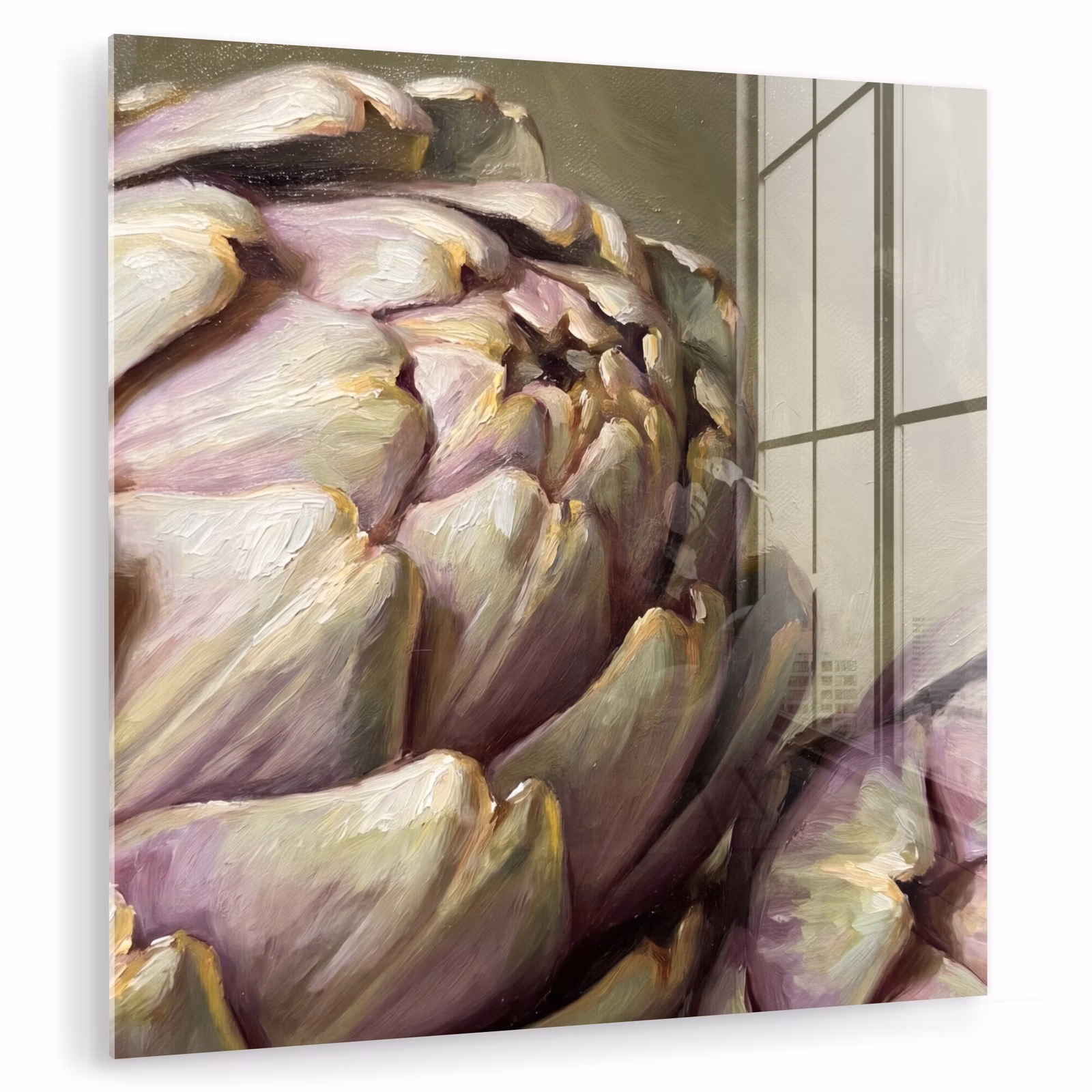 Glasbild - Gemüse – Stillleben – Gemälde — 1