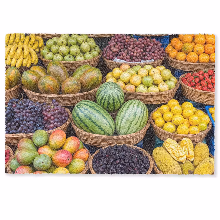 Fußmatte - Obst – Markt – Bunt — 1