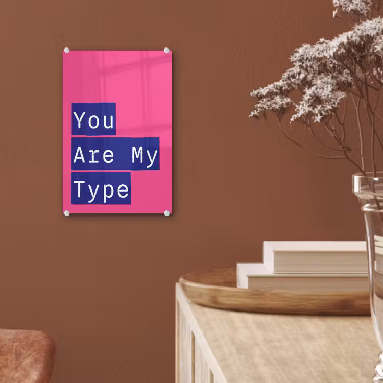 Glasbild - Valentinstag - Text - Liebe — 5