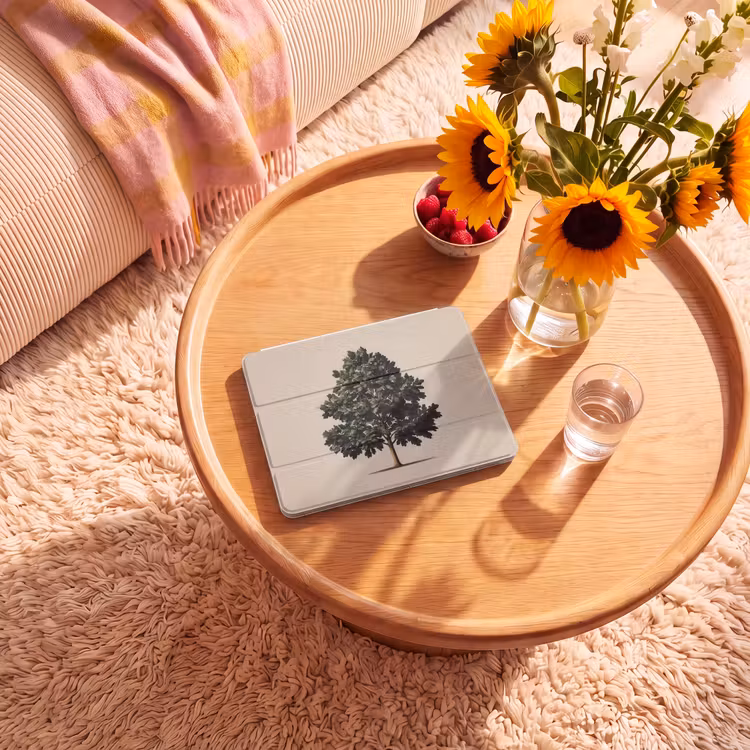 iPad Hülle - Eichenbaum - Schatten - Glatt — 2