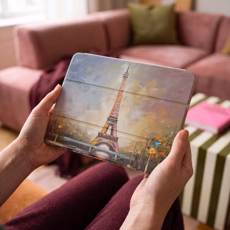 iPad Hülle - Eiffelturm - Ölgemälde - Paris — 3