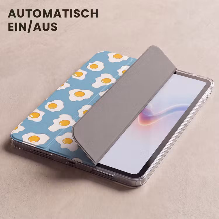 iPad Hülle - Eier - Eigelb - Blau — 4
