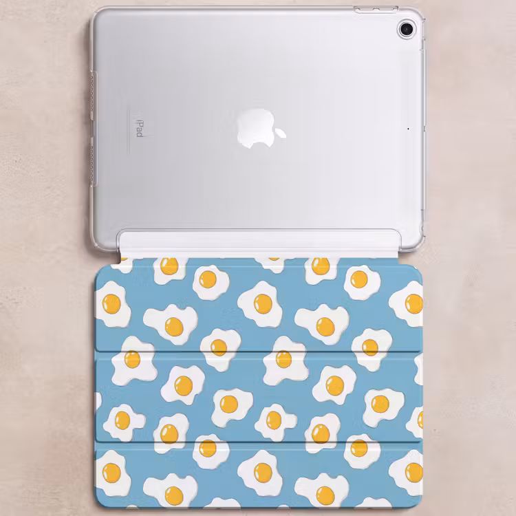 iPad Hülle - Eier - Eigelb - Blau — 6