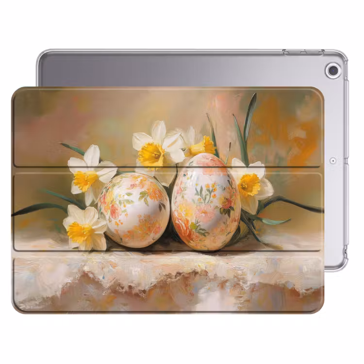 iPad Hülle - Blumen - Eier - Bemalt — 1