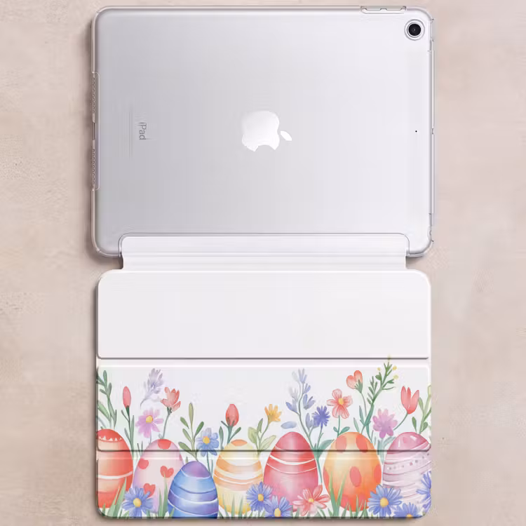 iPad Hülle - Blumengarten - Bunt - Eier — 6