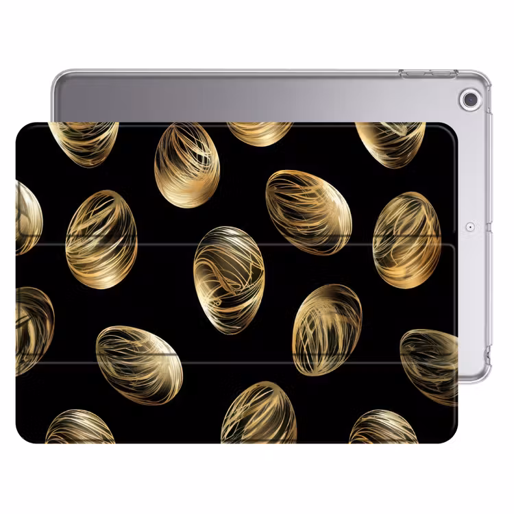 iPad Hülle - Eier - Gold - Muster — 1