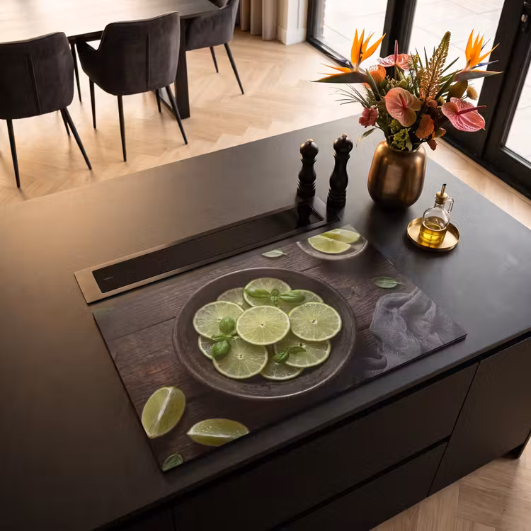 Herdabdeckplatte - Obst – Grün – Essen — 2