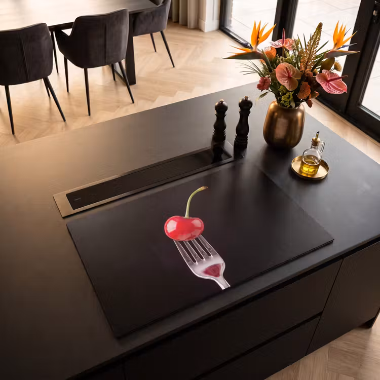 Herdabdeckplatte - Rote Kirsche – Gabel — 2