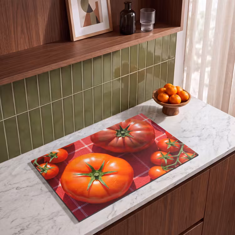 Herdabdeckplatte - Tomate – Rot – Essen — 3