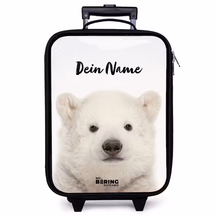 Kinderkoffer - Niedlicher Eisbär — 1