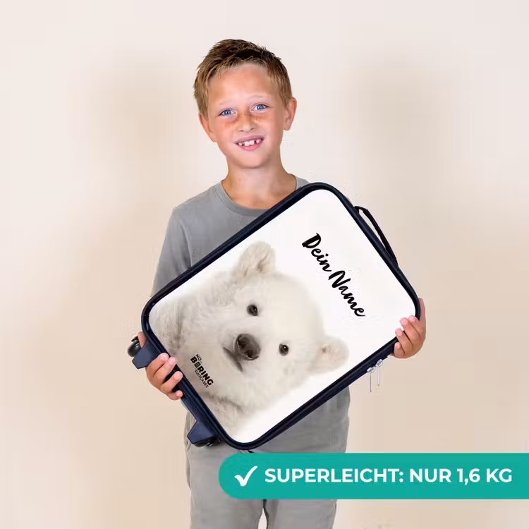 Kinderkoffer - Niedlicher Eisbär — 7