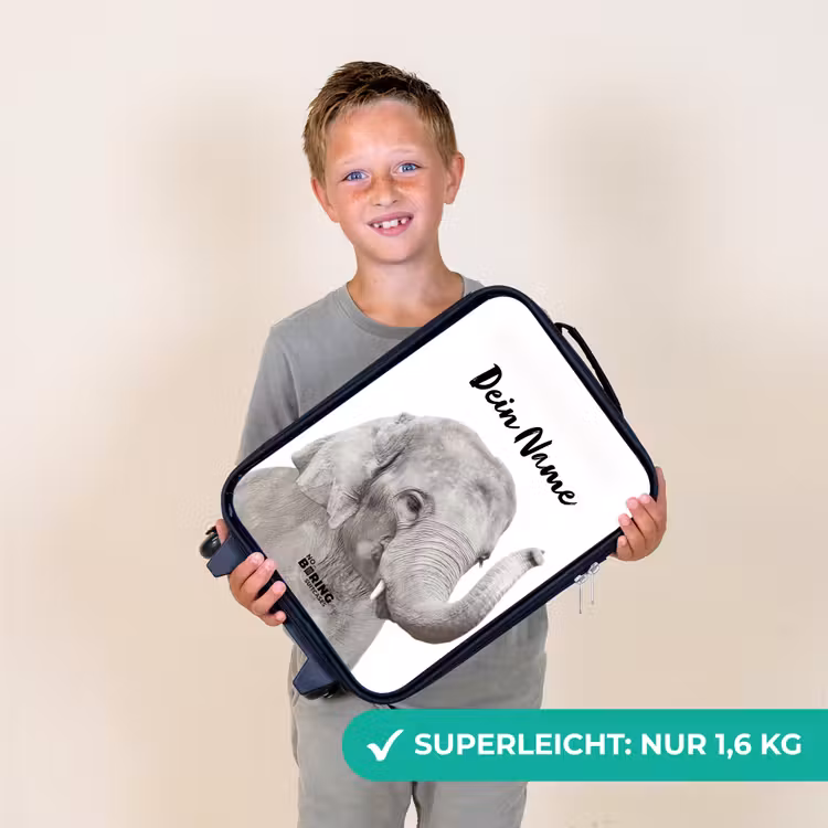 Kinderkoffer - Oscar Elefant — 7