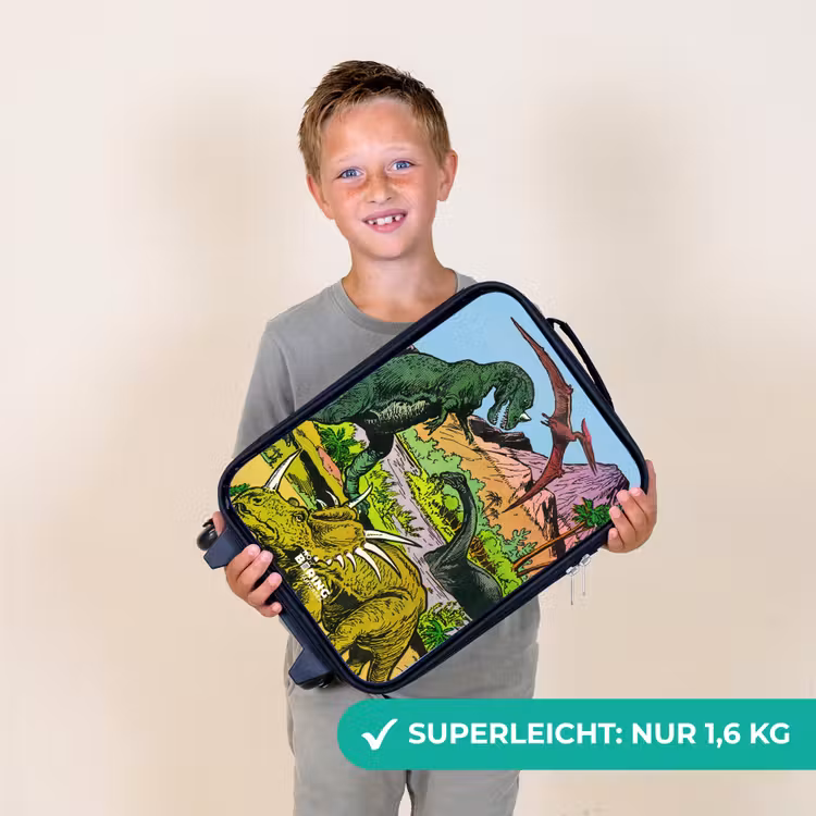 Kinderkoffer - Dinosaurier an einem Vulkan — 7