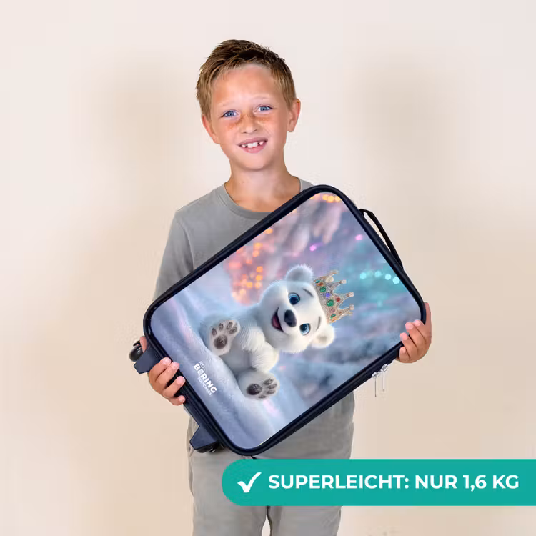 Kinderkoffer - Eisbär - Krone - Winter — 7