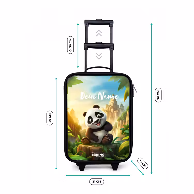 Kinderkoffer mit Name - Peter Panda — 4